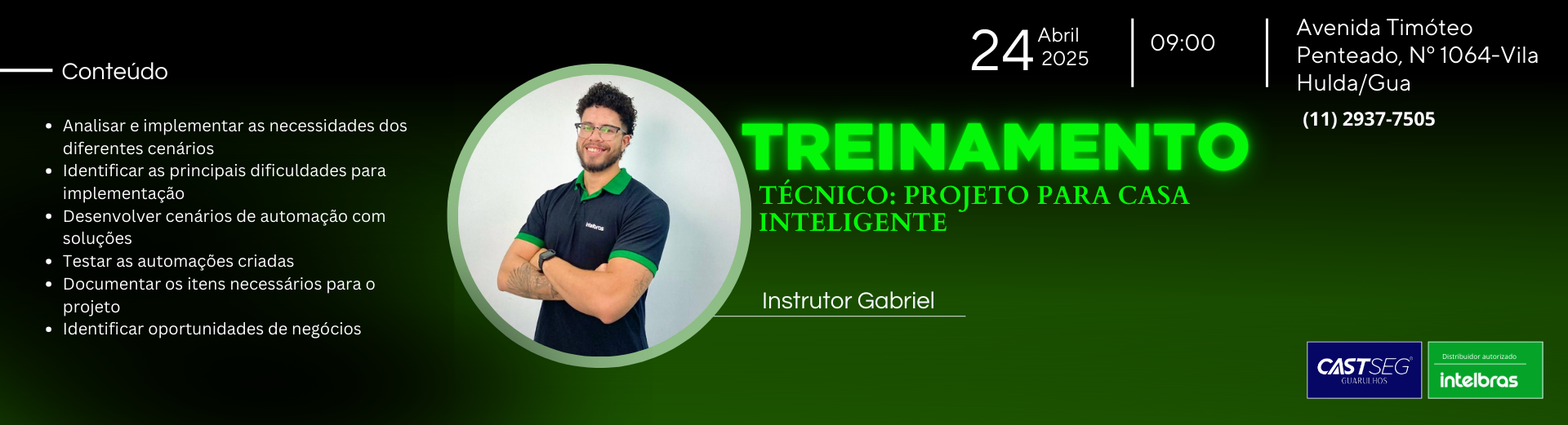 Técnico: projeto para casa inteligente