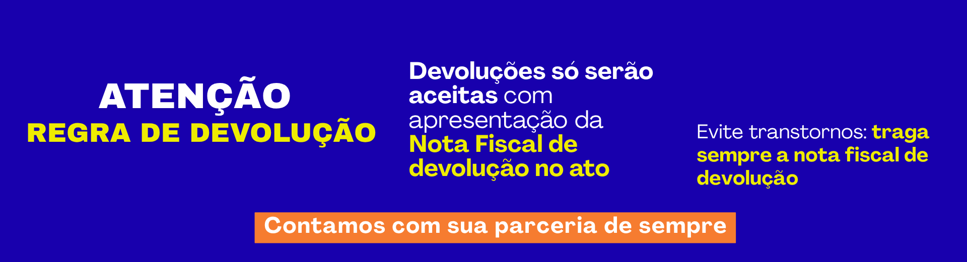 Devoluções