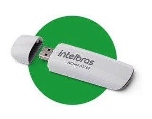 ADAPTADOR USB WIRELESS ACTION A1200