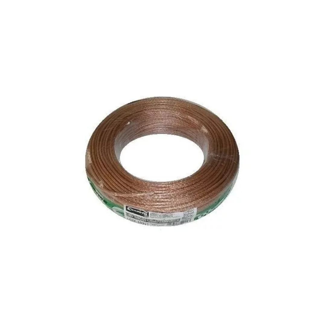 CABO COAXIAL 4MM CRISTAL ROLO 100 MTS