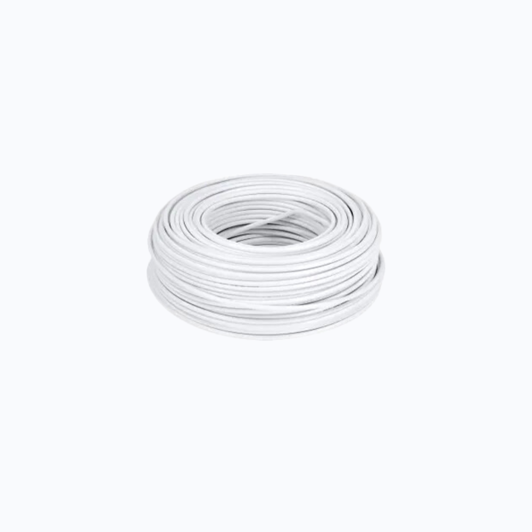 CABO COAXIAL RG 59 67% 100 MTS BRANCO- INFINITY