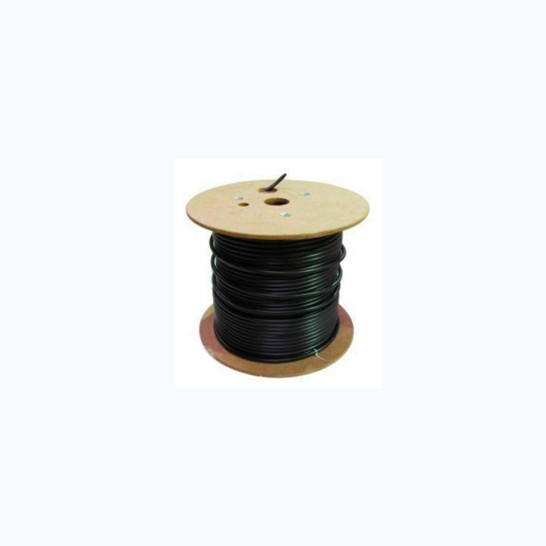 CABO COAXIAL RG06 95% BOBINA 300MTS PRETO