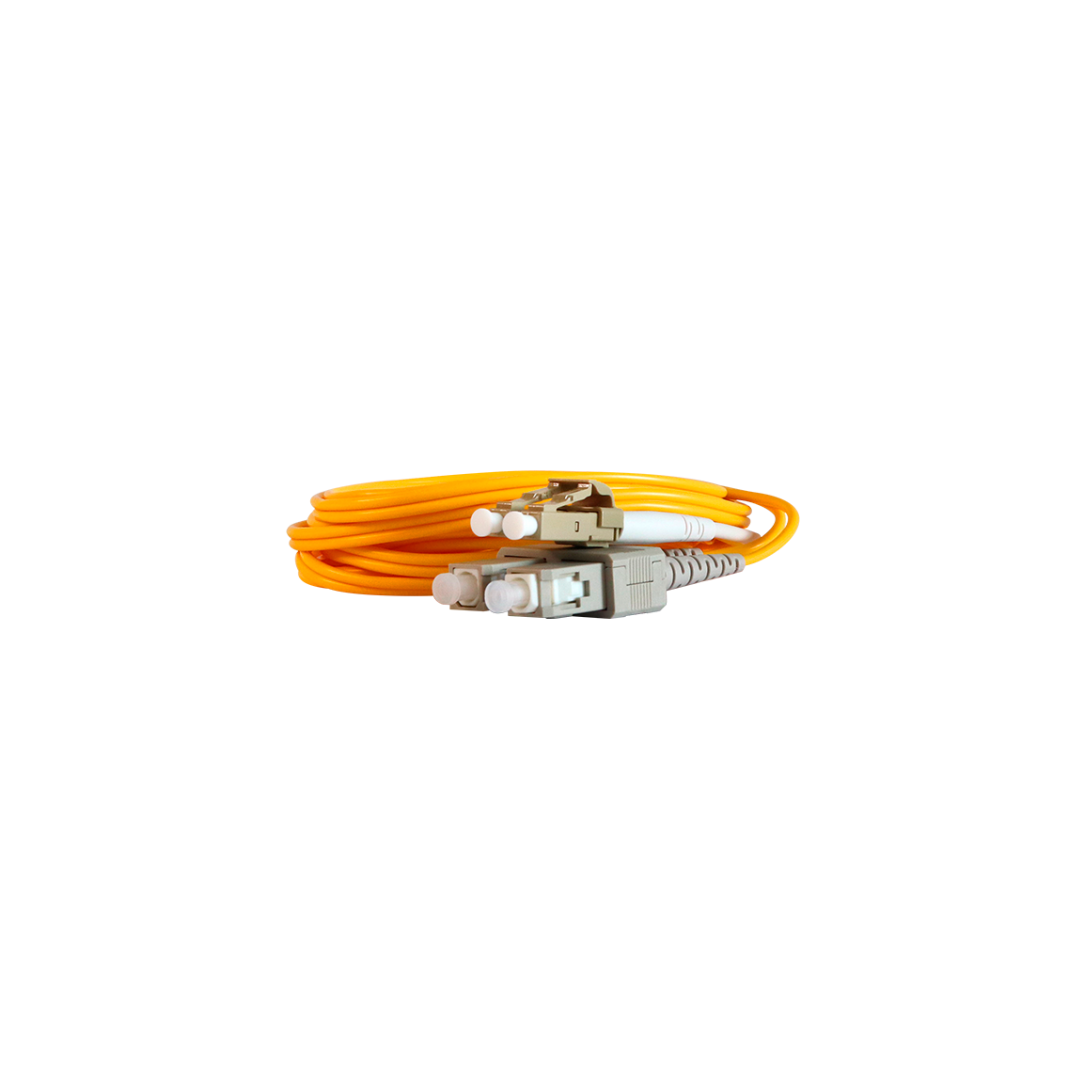 CORDÃO OPTICO DUPLEX MM 50/125 LC-LC 2,5M UPC 2MM CORDÃO OPTICO DUPLEX MM 50/125 LC-LC 2,5M UPC 2MM