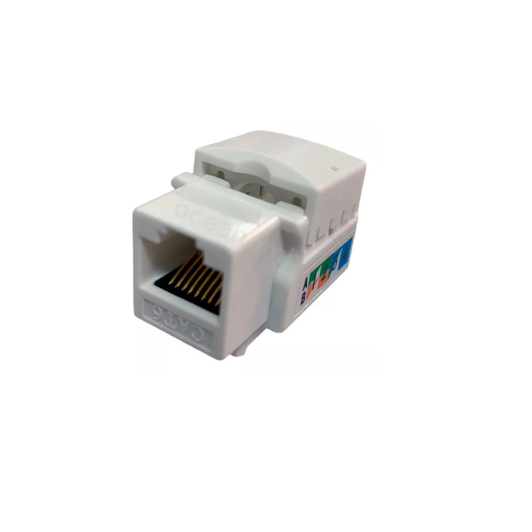 KEYSTONE CAT6 RJ45 BRANCO PACIFIC