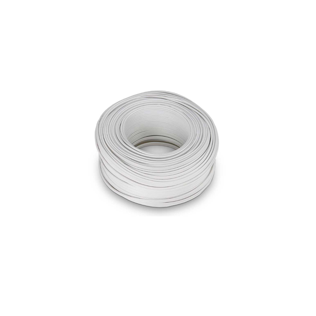 CABO COAXIAL RG06 95% 100M BRANCO