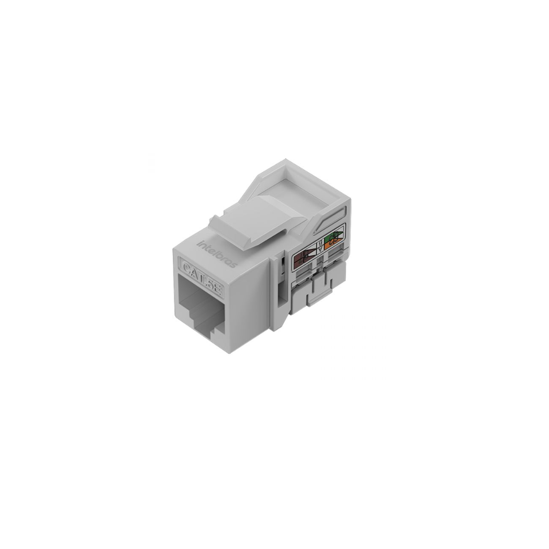 CONECTOR RJ45 FEMEA 90° CAT 6 KEYSTONE JACK