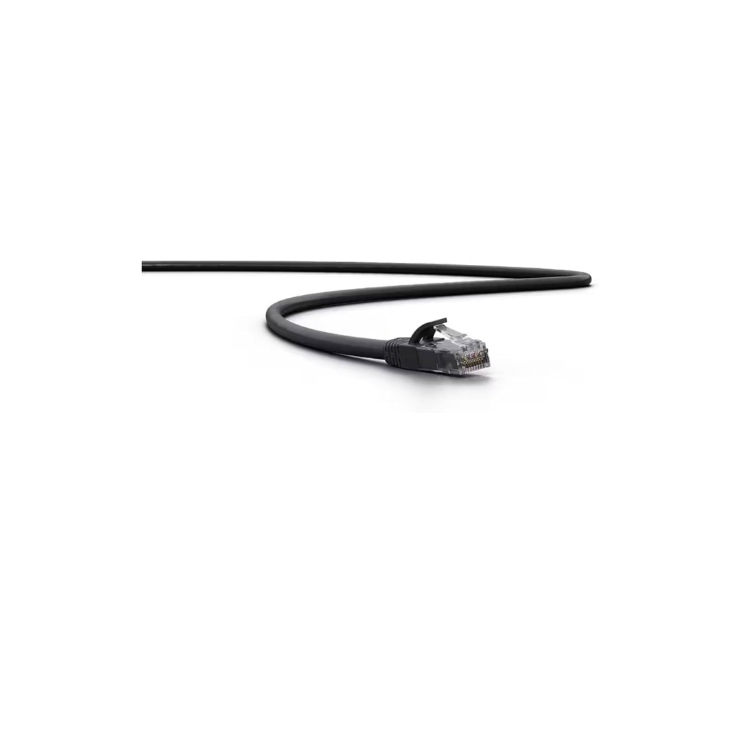 PATCH CORD IMPACT LAN UTP CAT5E 4P PRETO 1,0M