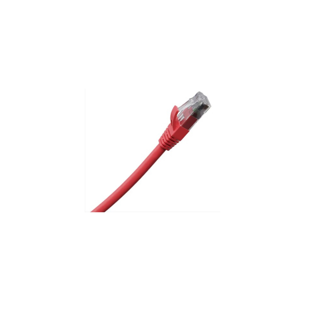 PATCH CORD IMPACT GIGA UTP CAT6 4P VERMELHO 5,0M