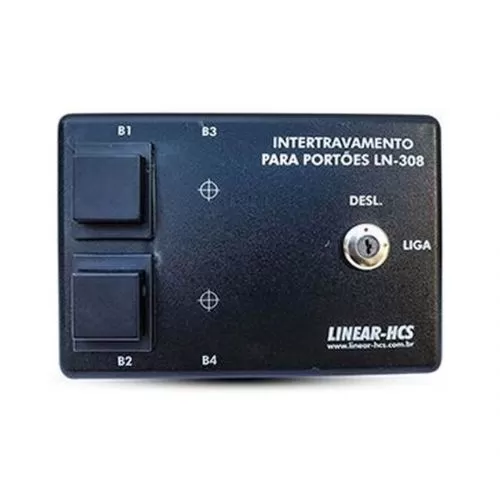 MODULO INTERTRAVAMENTO COM 02 BOTOES NICE LN-308