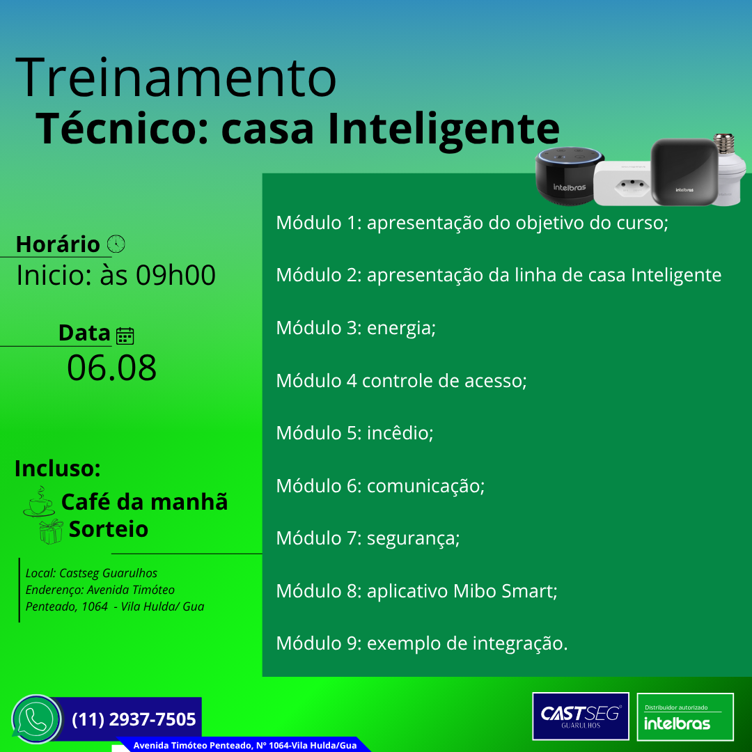 Técnico: casa Inteligente